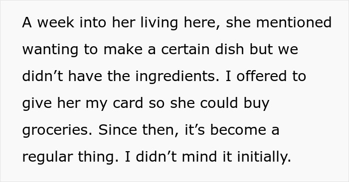 Mom accused of embarrassing son’s girlfriend who offered to cook meals and buy groceries for the family at home. Mom accused of embarrassing son’s girlfriend who offered to cook meals and buy groceries for the family at home.