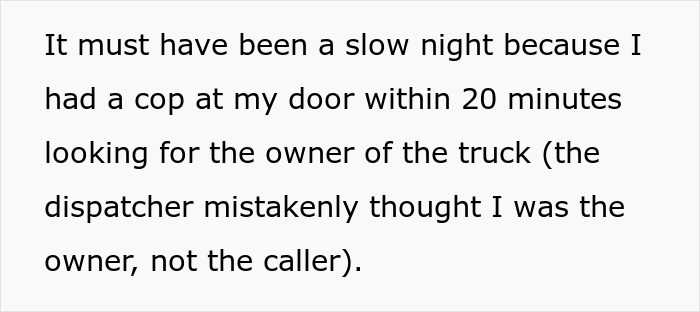 Neighbor calls the cops on rude guy blocking fire hydrant and driveway, spoiling his party and causing trouble. Neighbor calls the cops on rude guy blocking fire hydrant and driveway, spoiling his party and causing trouble.