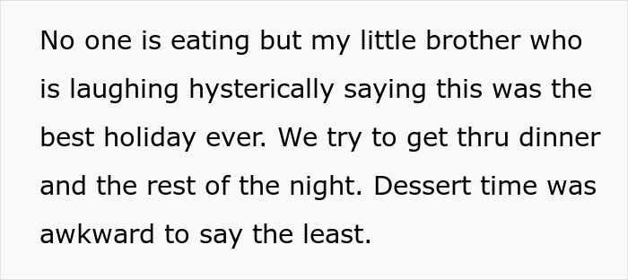 Family struggling to enjoy Thanksgiving dinner as sister’s barefoot spiritual advisor causes comical chaos and tension at the table.
