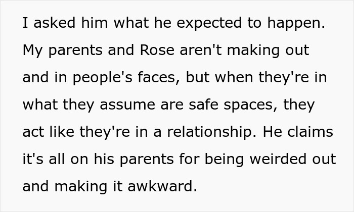 Woman reflects on engagement after fiancé’s lie about her family causes tension during holiday dinner conversation.