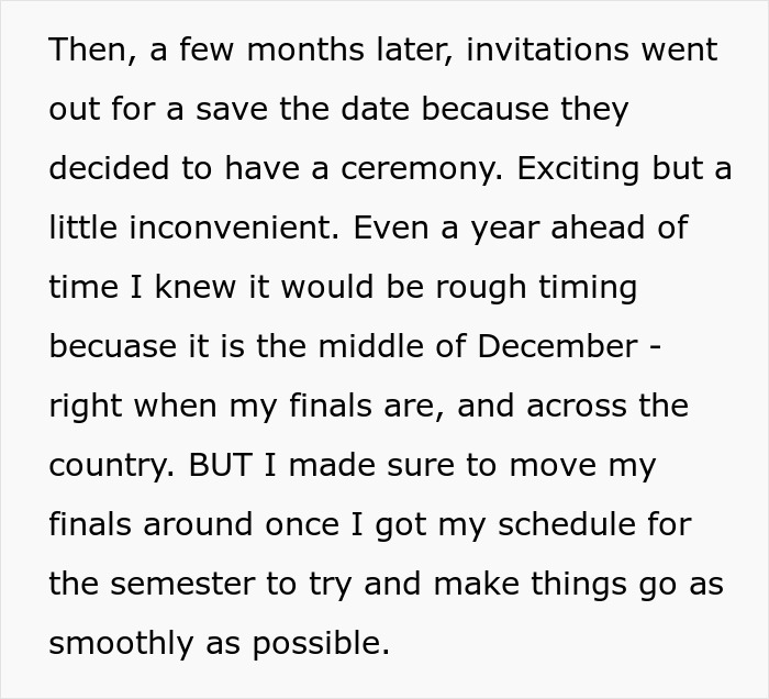 Bride asks groom&rsquo;s sister to be wedding photographer for free, surprising her with the audacity of the request.