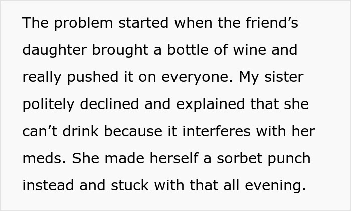 Mom and friend sharing Christmas dinner while daughter offers a bottle of wine during the holiday gathering. Mom and friend sharing Christmas dinner while daughter offers a bottle of wine during the holiday gathering.