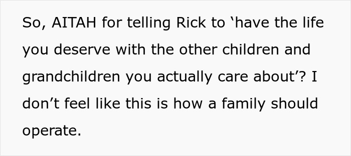 Mom furious after dad and stepmom plan Disney trip excluding her and daughter, leading to cut contact between them. Mom furious after dad and stepmom plan Disney trip excluding her and daughter, leading to cut contact between them.