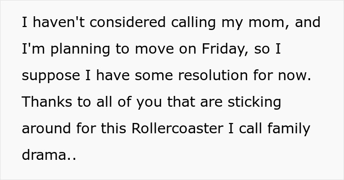 Text about bride walking into wedding expecting vows, then walking out after learning groom cheated with her mom.