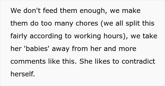 Text excerpt from a story where women pretend not to know about a surprise, ruining the MIL’s visit plans. Text excerpt from a story where women pretend not to know about a surprise, ruining the MIL’s visit plans.