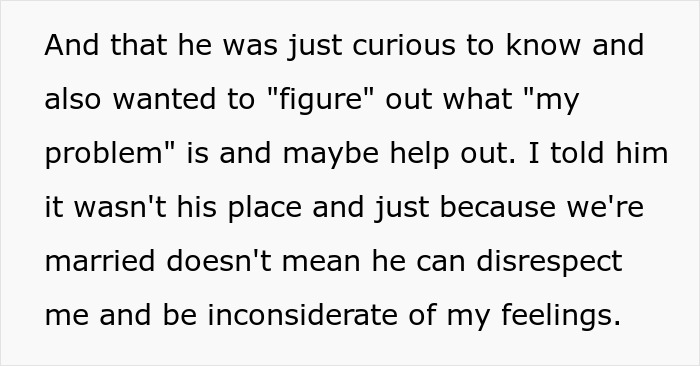 Text excerpt about a guy recording wife’s private therapy sessions out of concern and causing conflict. Text excerpt about a guy recording wife’s private therapy sessions out of concern and causing conflict.