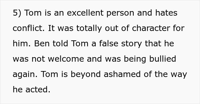 Text excerpt discussing conflict involving a picky eater demanding a Christmas menu change and receiving a reality check. Text excerpt discussing conflict involving a picky eater demanding a Christmas menu change and receiving a reality check.