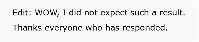 Text message reading a surprised reaction and gratitude for responses after family gangs up on 23 year old for moving out. Text message reading a surprised reaction and gratitude for responses after family gangs up on 23 year old for moving out.