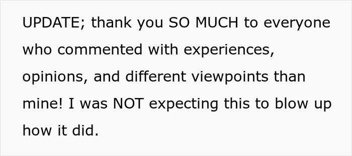 Text update expressing gratitude for shared experiences and opinions after woman dumps boyfriend over future kids comment. Text update expressing gratitude for shared experiences and opinions after woman dumps boyfriend over future kids comment.