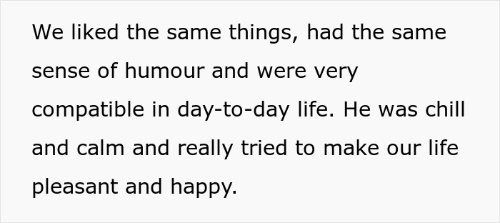 Text excerpt discussing a woman’s regret and reality check after a divorce, reflecting on compatibility and happiness. Text excerpt discussing a woman’s regret and reality check after a divorce, reflecting on compatibility and happiness.