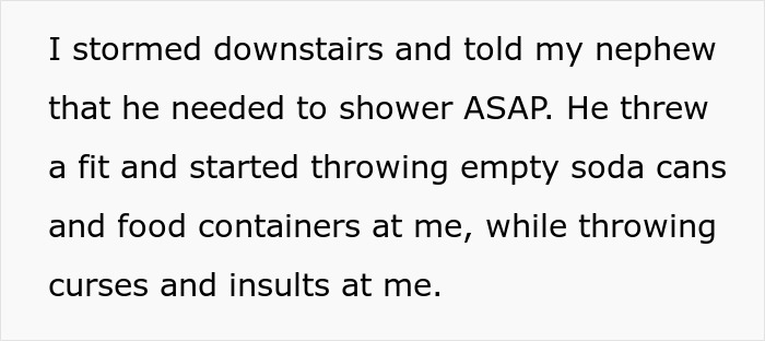 Woman confronts entitled boy and husband behaving badly, leading sister to take a stand and kick them out of the house Woman confronts entitled boy and husband behaving badly, leading sister to take a stand and kick them out of the house