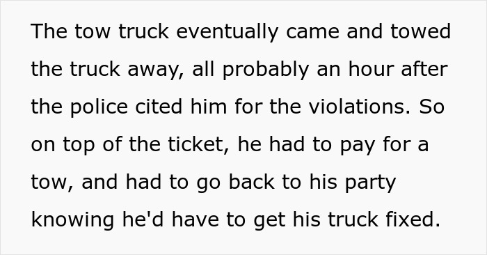 Tow truck towing a vehicle blocking fire hydrant and driveway after police issued a citation for illegal parking violations. Tow truck towing a vehicle blocking fire hydrant and driveway after police issued a citation for illegal parking violations.