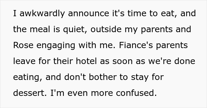 Woman rethinks engagement after fiancé’s lie about her family causes tension during holiday dinner gathering.