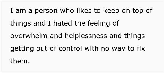 Text image showing a woman expressing regret and getting a reality check about divorce and moving on.