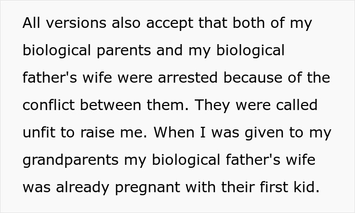 Text excerpt explaining challenges with refusing to establish relationship between fathers and kids in a family conflict. Text excerpt explaining challenges with refusing to establish relationship between fathers and kids in a family conflict.