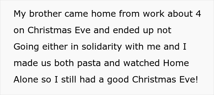 Brother makes pasta on Christmas Eve with no vegan options Christmas Eve dinner, watching Home Alone together. Brother makes pasta on Christmas Eve with no vegan options Christmas Eve dinner, watching Home Alone together.
