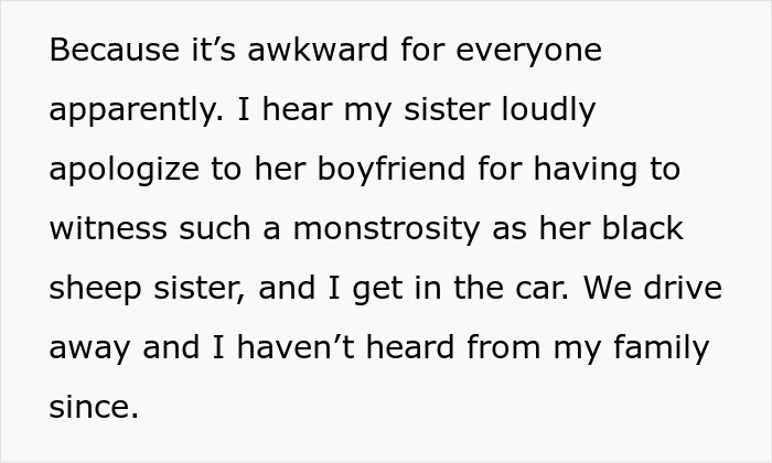 Woman feels like she ruined Thanksgiving after blowing up at family for leaving dinner, causing silence and regret.
