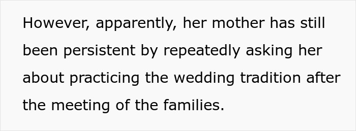 Text discussing a man considering canceling his wedding after fiancée’s family hires a PI to dig up his dirt. Text discussing a man considering canceling his wedding after fiancée’s family hires a PI to dig up his dirt.