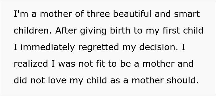 Alt text: Mother overwhelmed by her three kids on Christmas feeling regret and questioning her role as a parent.