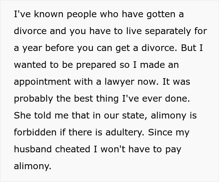 Man Leaves Wife Of 10 Years For Younger Woman, Panics When Divorce Takes An Unexpected Turn Man Leaves Wife Of 10 Years For Younger Woman, Panics When Divorce Takes An Unexpected Turn