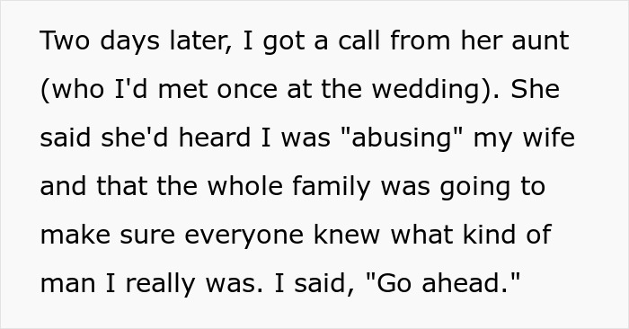 Text excerpt discussing a husband accused of a***e amid a marriage falling apart due to wife treating him like an ATM. Text excerpt discussing a husband accused of a***e amid a marriage falling apart due to wife treating him like an ATM.