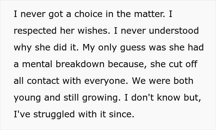 Text describing a man left without closure after his fiancé disappears before their wedding and he struggles with it for years. Text describing a man left without closure after his fiancé disappears before their wedding and he struggles with it for years.