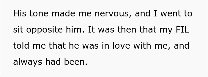 Woman shocked by FIL&rsquo;s unexpected love confession, feeling lost after he asks her not to reveal his feelings.