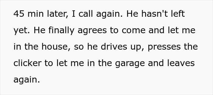 Text message excerpt showing a delayed husband choosing his best mate over wife on their first free Saturday. Text message excerpt showing a delayed husband choosing his best mate over wife on their first free Saturday.