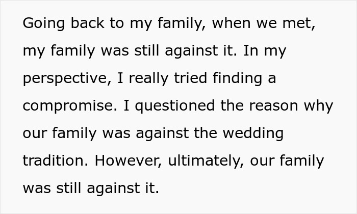 Man considers canceling wedding after fiancée’s family hires a private investigator to uncover personal dirt. Man considers canceling wedding after fiancée’s family hires a private investigator to uncover personal dirt.