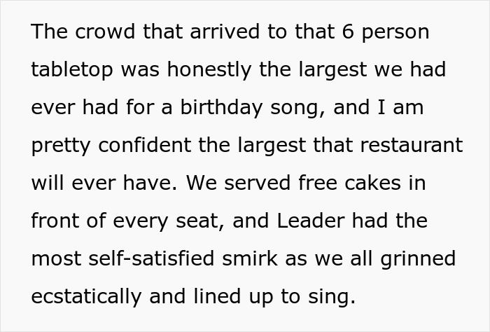 Entitled waitress dining out receives a perfect dish of revenge from restaurant staff after forgetting her manners.