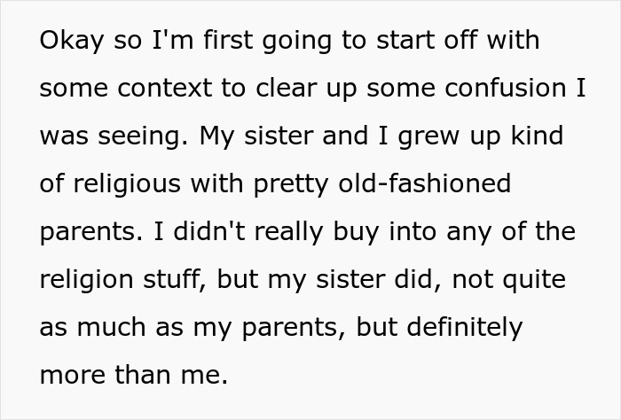 Text discussing a man lying about saving himself for marriage to please his fianc&eacute;e, forgetting she is his ex&rsquo;s sister.