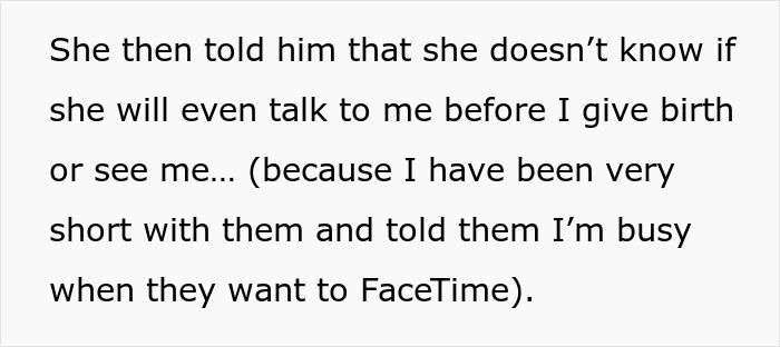 Text excerpt about wife considering walking away as husband won’t stand up to his mother who used their Jesus card.