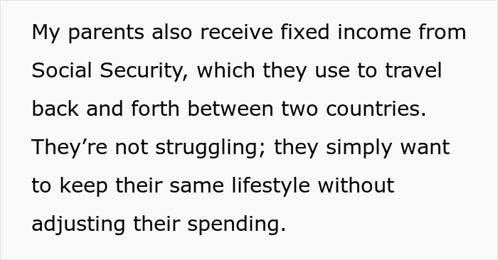 Senhora não ajuda pais cruéis que a abandonaram, eles têm a audácia de chamá-la de desrespeitosa