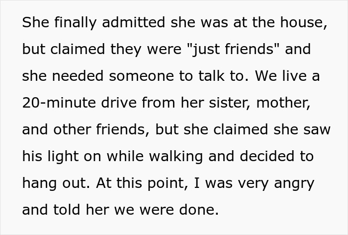 Man Ends 16-Year Marriage After Tracking Wife's Phone And Seeing Where She Went On Night "Walks" Man Ends 16-Year Marriage After Tracking Wife's Phone And Seeing Where She Went On Night "Walks"