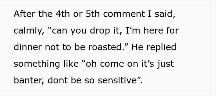 Man leaves Christmas dinner after uncle’s jokes, causing tension as mom gets furious about embarrassment during the family event.