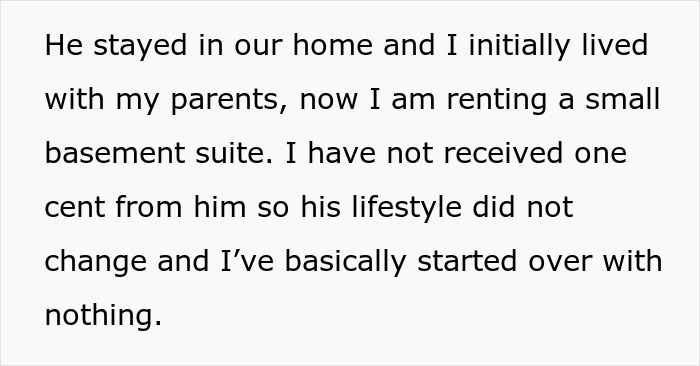 Text about woman regretting divorce and facing reality check after separation, sharing her struggle with lifestyle changes. Text about woman regretting divorce and facing reality check after separation, sharing her struggle with lifestyle changes.