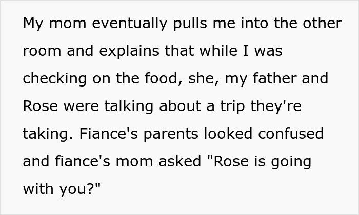 Woman rethinks engagement after fiancé’s lie about her family causes conflict during holiday dinner conversation.