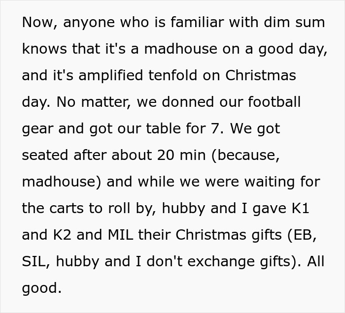 Family at dim sum restaurant with brother making bil pay dinner while waiting for gift exchange during Christmas. Family at dim sum restaurant with brother making bil pay dinner while waiting for gift exchange during Christmas.