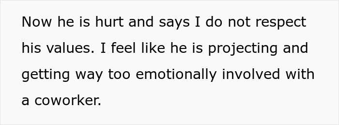 Text about boyfriend in tears over misogyny and jealous girlfriend feeling uncomfortable with female colleague involvement. Text about boyfriend in tears over misogyny and jealous girlfriend feeling uncomfortable with female colleague involvement.