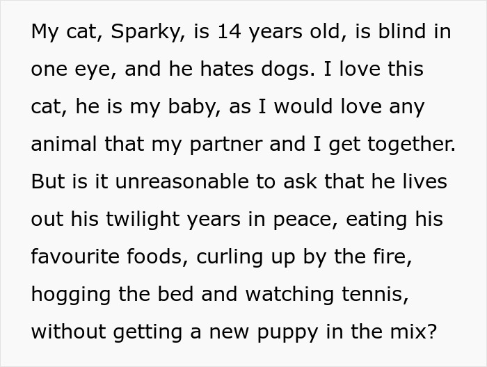 Upset woman frustrated as her girlfriend won’t let her get a dog due to concerns for her old cat’s wellbeing. Upset woman frustrated as her girlfriend won’t let her get a dog due to concerns for her old cat’s wellbeing.