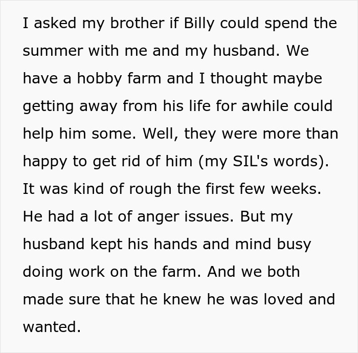 Woman lets nephew call her mom while his bio mom demands she stops it, causing family tension and conflict. Woman lets nephew call her mom while his bio mom demands she stops it, causing family tension and conflict.