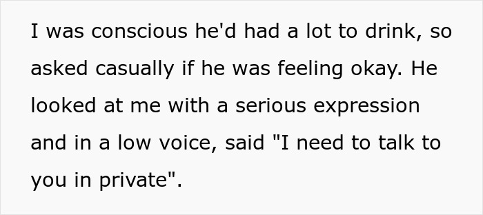 Woman shocked by FIL’s unexpected love confession, feeling lost and asked to keep secret in a serious private conversation. Woman shocked by FIL’s unexpected love confession, feeling lost and asked to keep secret in a serious private conversation.