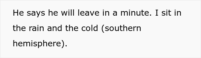 Text displayed on a white background reads about a couple’s first free Saturday turning sour when hubby chooses his best mate over his wife. Text displayed on a white background reads about a couple’s first free Saturday turning sour when hubby chooses his best mate over his wife.