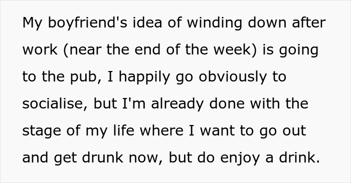 Text excerpt about boyfriend mocking girlfriend for playing video games to unwind, saying it isn’t ladylike. Text excerpt about boyfriend mocking girlfriend for playing video games to unwind, saying it isn’t ladylike.