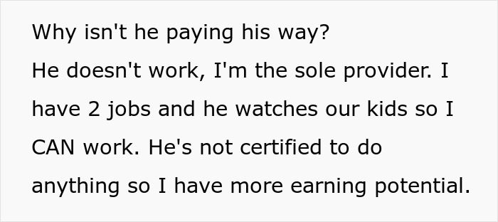 Text discussing a woman rethinking her relationship after her boyfriend salts the entire pot of chili, causing conflict. Text discussing a woman rethinking her relationship after her boyfriend salts the entire pot of chili, causing conflict.