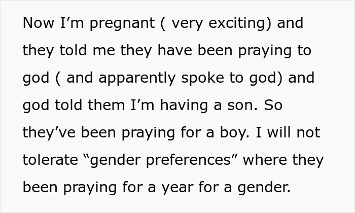 Pregnant woman upset as husband’s mother prays for a son, causing conflict over gender preferences and family tensions.