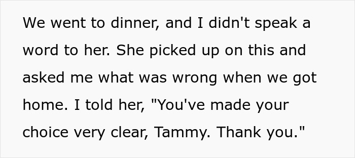 Text excerpt showing a man explaining his wife’s phone dependence led to divorce, highlighting relationship struggles.