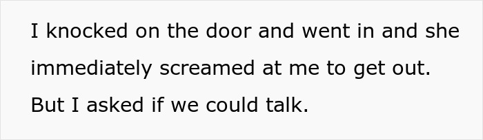 Text excerpt showing a tense conversation as part of a woman hospitalized after family’s intervention over obsession with brother. Text excerpt showing a tense conversation as part of a woman hospitalized after family’s intervention over obsession with brother.