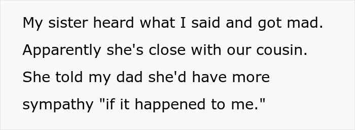 Text excerpt about sister's reaction and empathy, relating to woman upset over CPS called on her autistic son. Text excerpt about sister's reaction and empathy, relating to woman upset over CPS called on her autistic son.