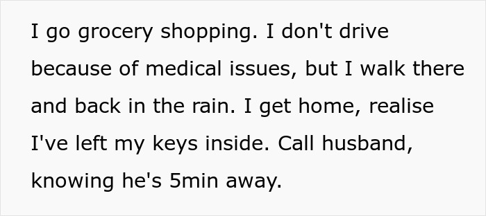 Text excerpt describing a couple’s first free Saturday souring as the husband chooses his best mate over his wife again. Text excerpt describing a couple’s first free Saturday souring as the husband chooses his best mate over his wife again.